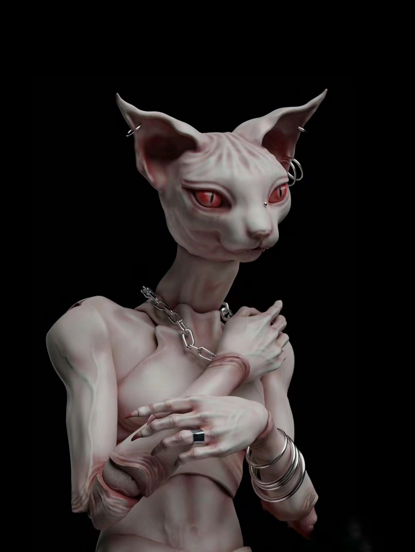 1/4 special size - Sphinx Catman